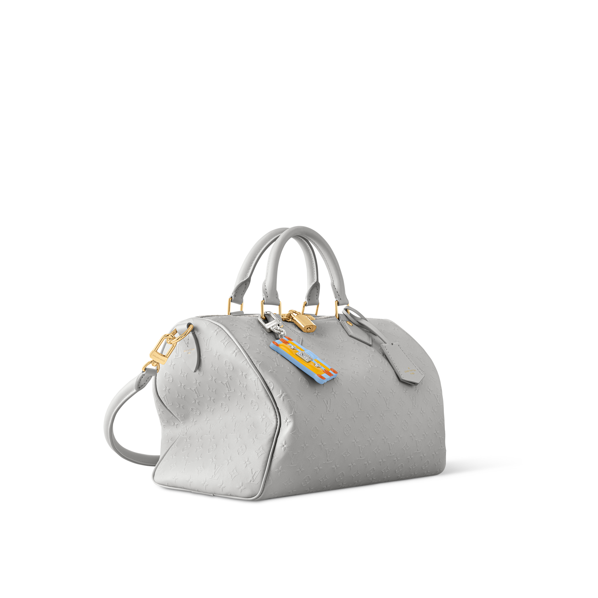 LV*スピーディ ソフト 30 モノグラムハンドバッグ グレー M25670 Speedy Soft 30 Fashion Leather - Women Bags M25670 | LOUIS